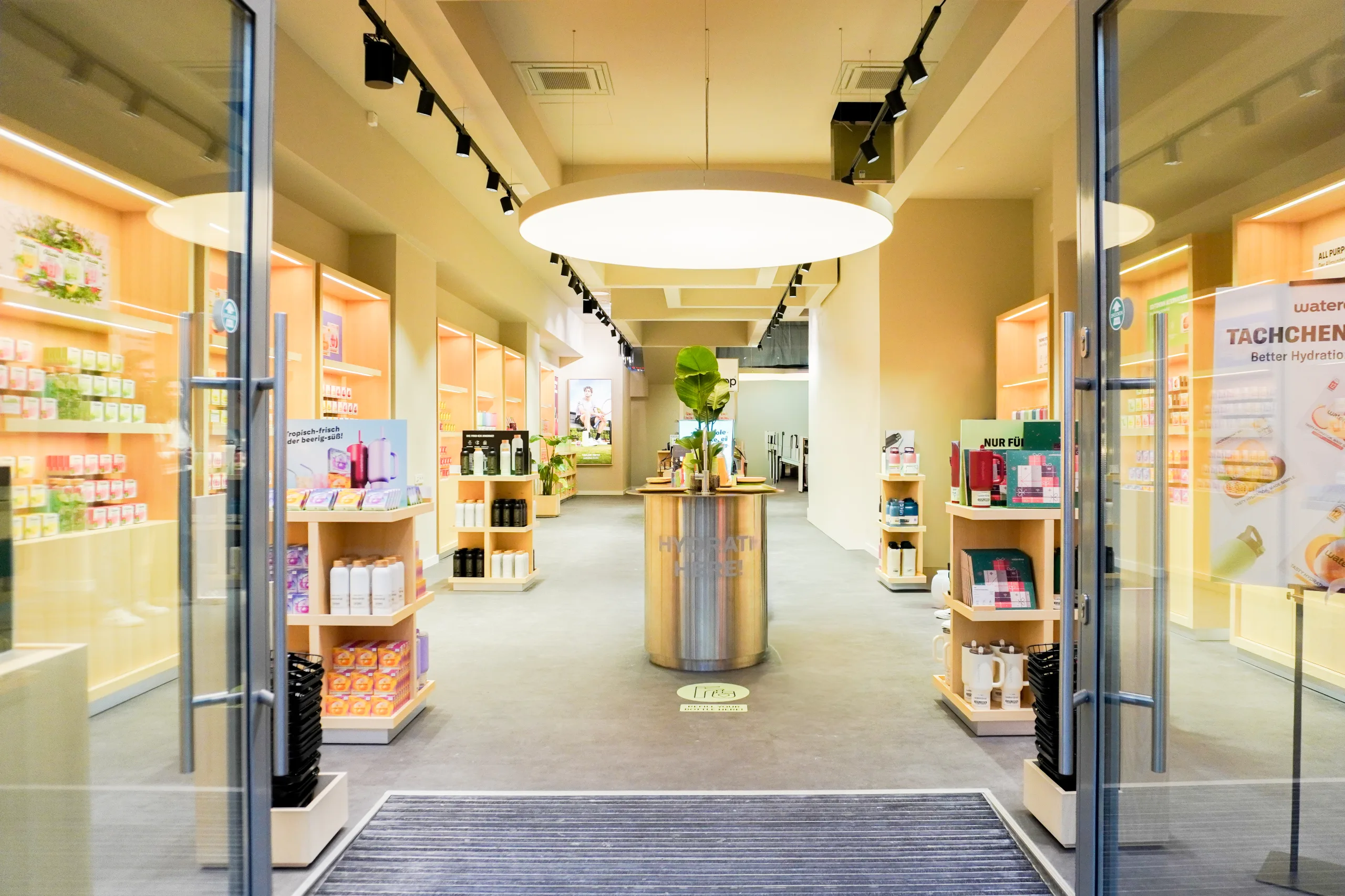 Waterdrop Store Berlin – Ladenausbau Pejano Bauunternehmung